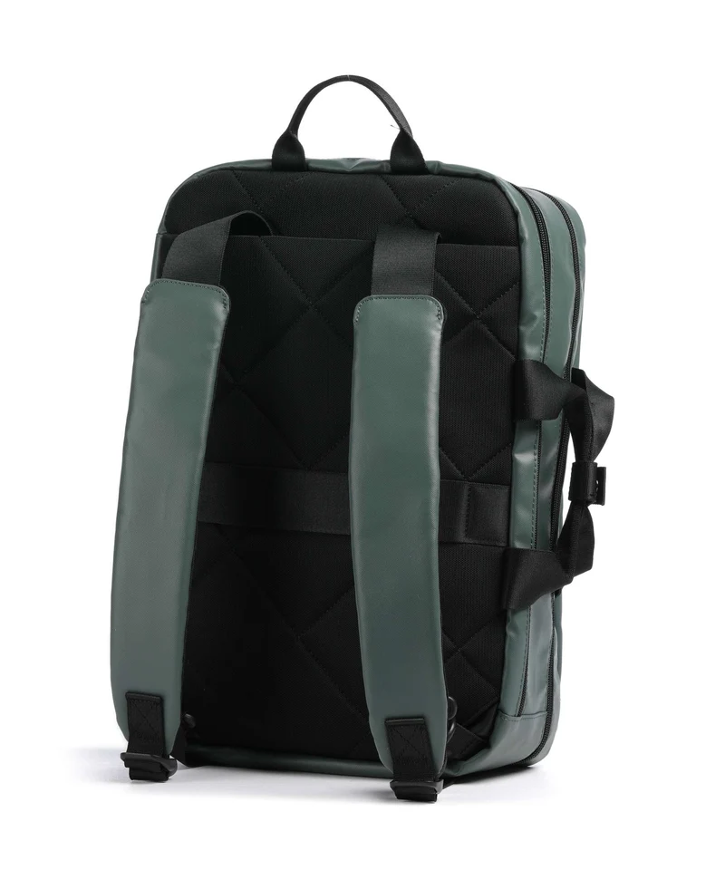 Mandarina Duck Coated Sac à main porté dos deep green