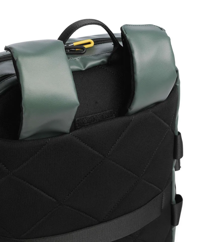 Mandarina Duck Coated Sac à main porté dos deep green