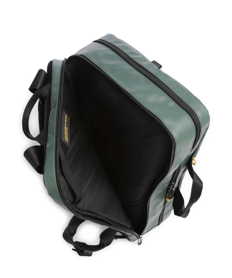Mandarina Duck Coated Sac à main porté dos deep green