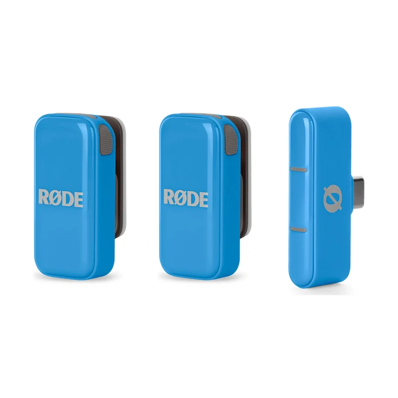 Microphone ultra-compact Wireless Micro (USB-C, Bleu)