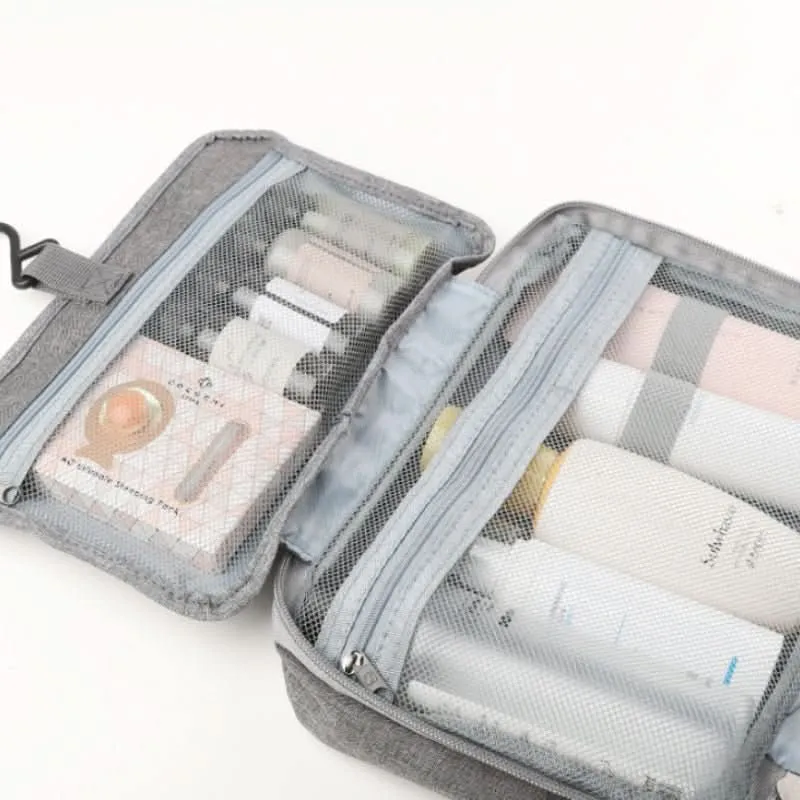 Organisateur Maquillage Compact | 4 Compartiments Rotatifs