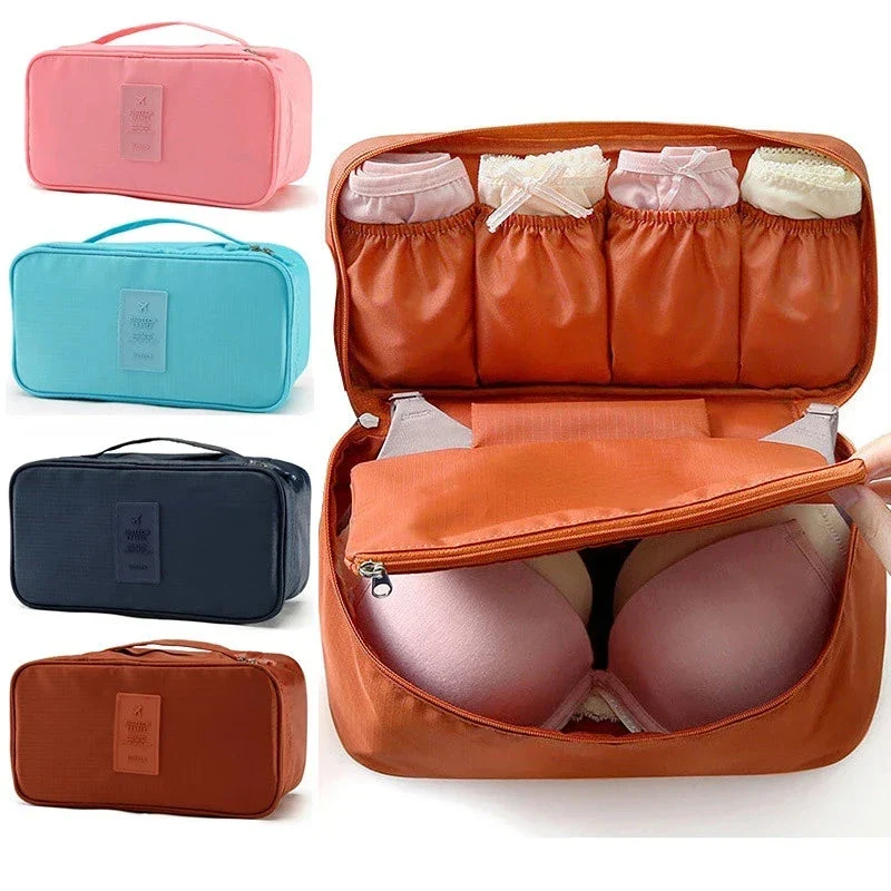 Organisateur de Lingerie Voyage | Pochette Nylon Pratique