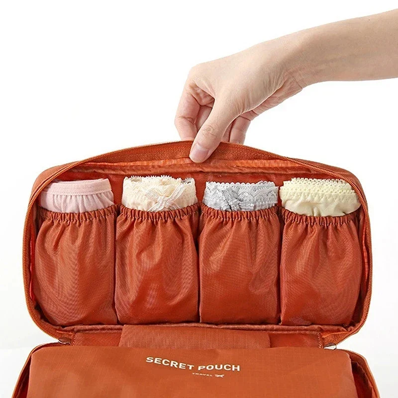 Organisateur de Lingerie Voyage | Pochette Nylon Pratique