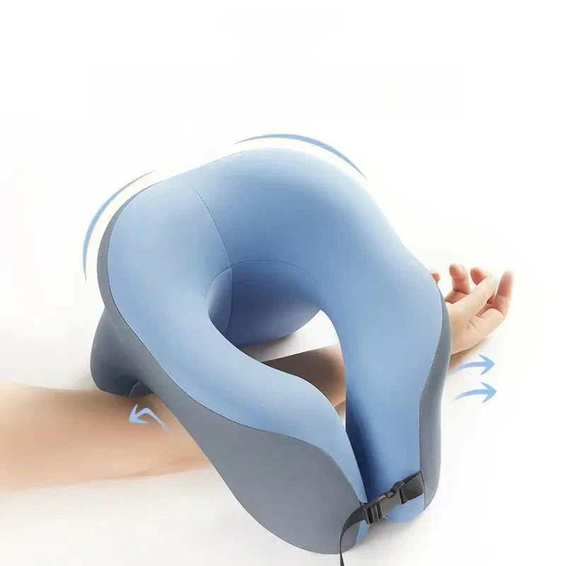 Oreiller de Voyage Mémoire de Forme | Soutien Ergonomique Adaptable