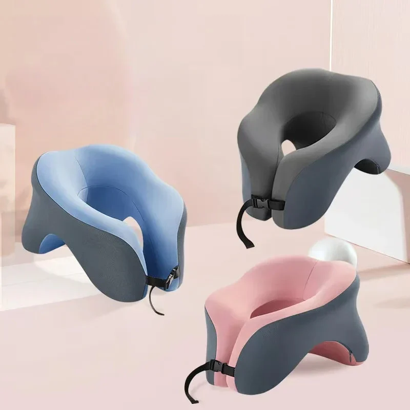 Oreiller de Voyage Mémoire de Forme | Soutien Ergonomique Adaptable