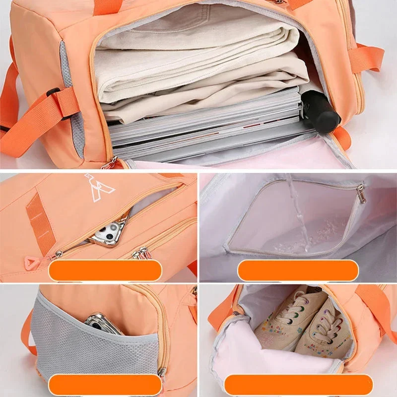Sac de Sport Femme Pratique | Poche Waterproof Intégrée