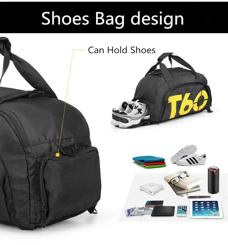 Sac de Sport Compartiment Chaussures | Convertible Nylon Polyvalent