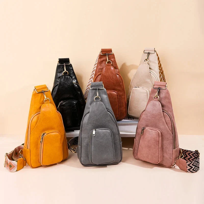 Sac de Poitrine Femme Tendance | Bandoulière Ajustable Pratique
