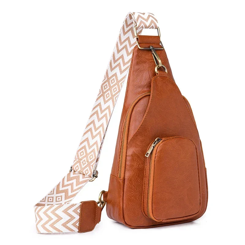 Sac de Poitrine Femme Tendance | Bandoulière Ajustable Pratique