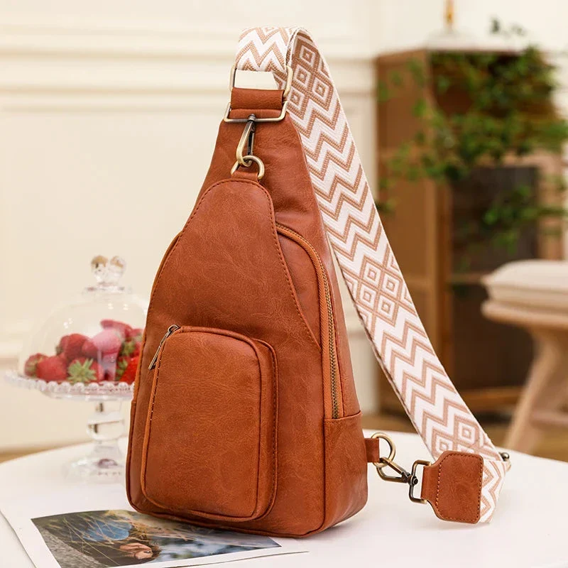 Sac de Poitrine Femme Tendance | Bandoulière Ajustable Pratique