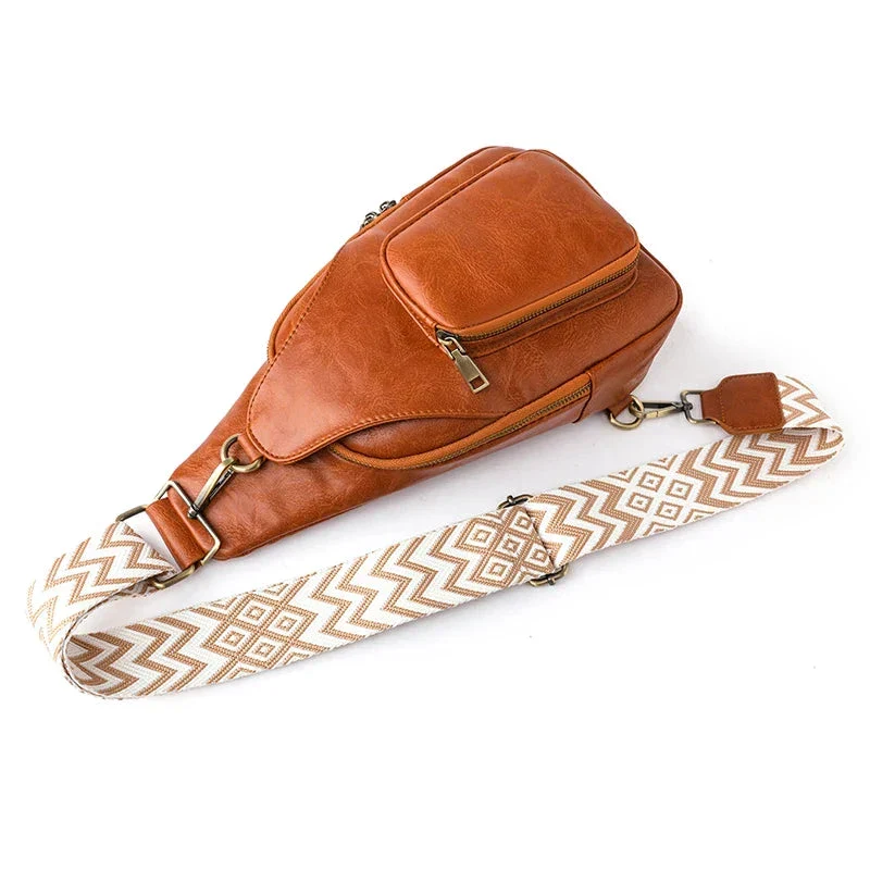 Sac de Poitrine Femme Tendance | Bandoulière Ajustable Pratique