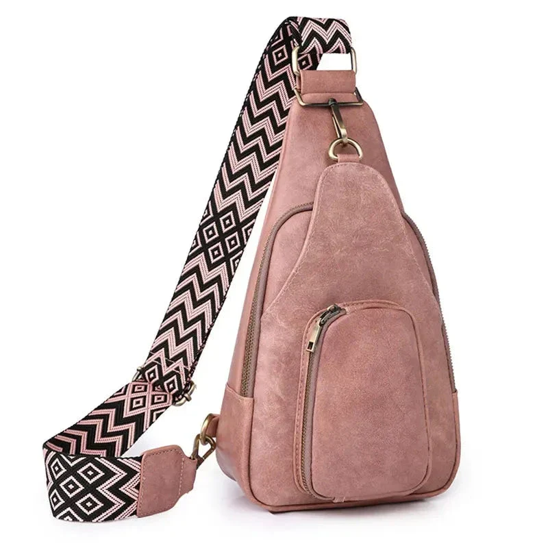 Sac de Poitrine Femme Tendance | Bandoulière Ajustable Pratique