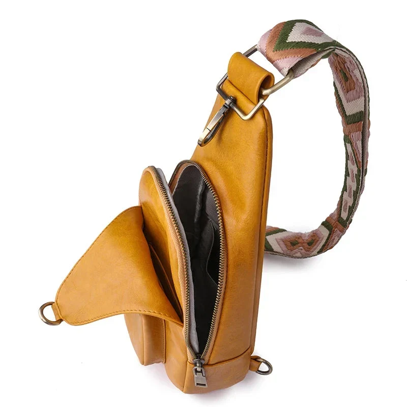 Sac de Poitrine Femme Tendance | Bandoulière Ajustable Pratique