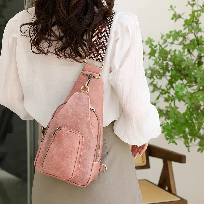 Sac de Poitrine Femme Tendance | Bandoulière Ajustable Pratique