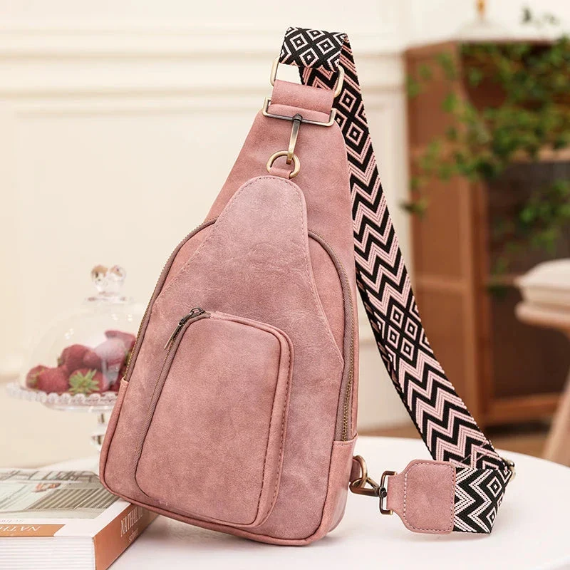 Sac de Poitrine Femme Tendance | Bandoulière Ajustable Pratique
