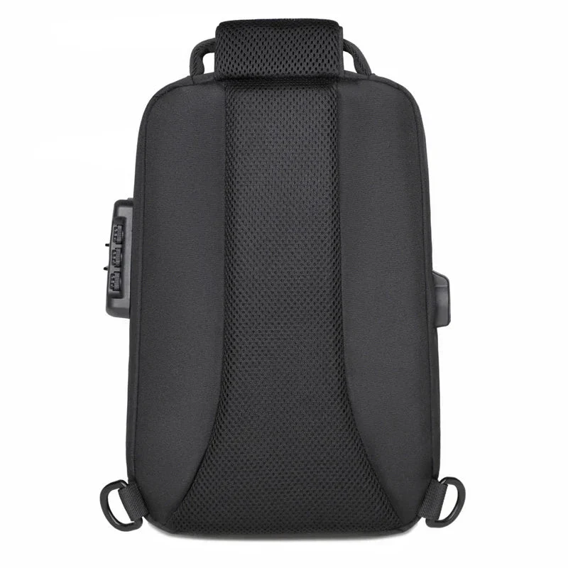 Sac de Poitrine Antivol | Serrure à Code Intégrée