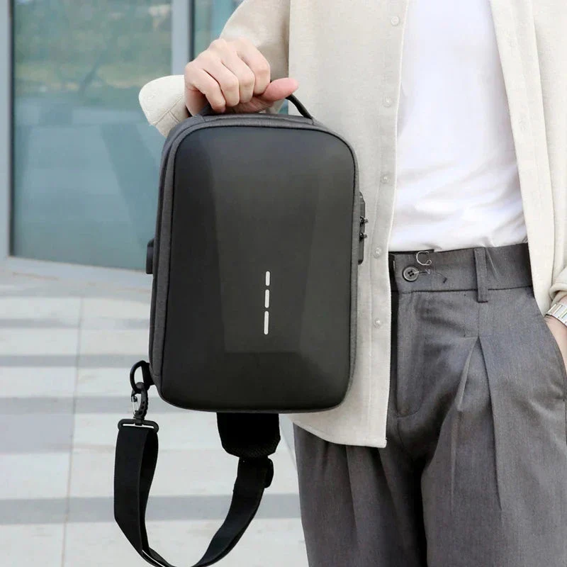 Sac de Poitrine Antivol | Serrure à Code Intégrée