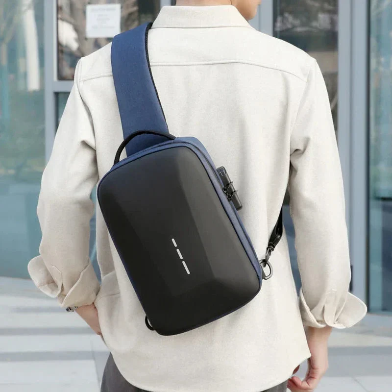 Sac de Poitrine Antivol | Serrure à Code Intégrée