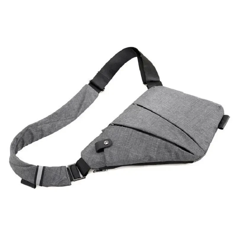 Sac de Poitrine Antivol Homme | Nylon Léger et Sécurisé