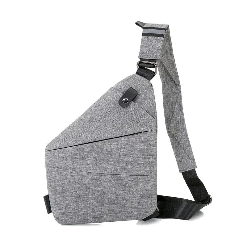 Sac de Poitrine Antivol Homme | Nylon Léger et Sécurisé