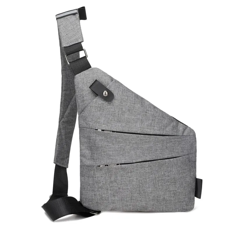 Sac de Poitrine Antivol Homme | Nylon Léger et Sécurisé