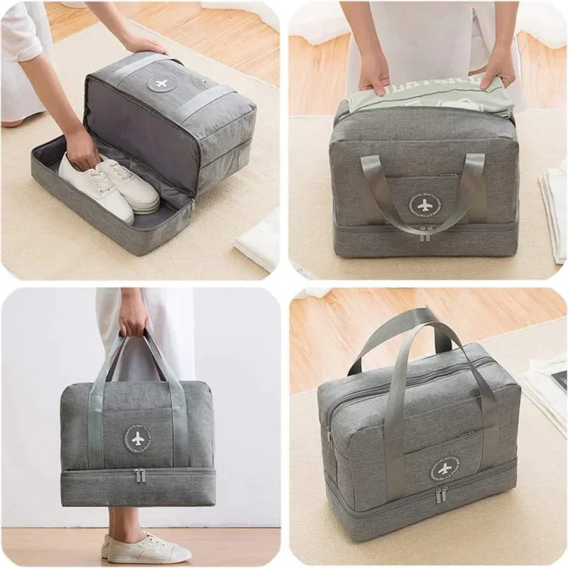 Sac Cabine Avion 40x30x20 | Compartiments Étanches et Pratiques