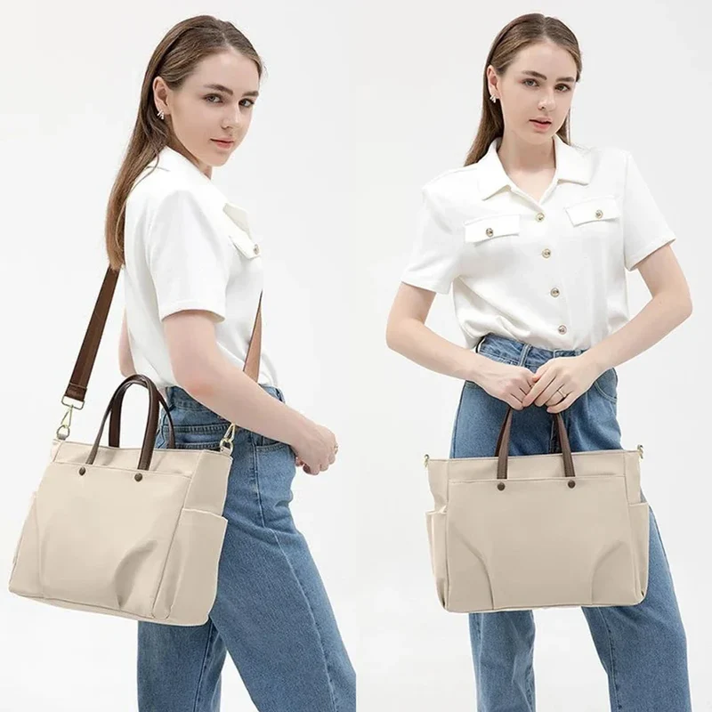 Sac Cabas Ordinateur Femme Chic | Multi-Compartiments Imperméables