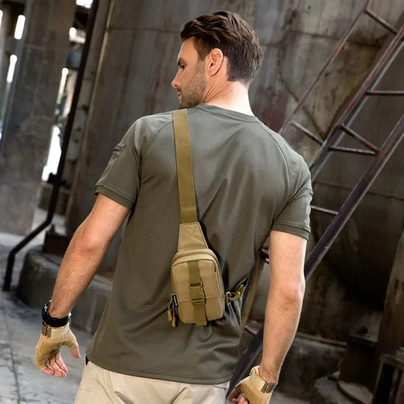 Sac Bandoulière Militaire Homme | Nylon Léger Ajustable
