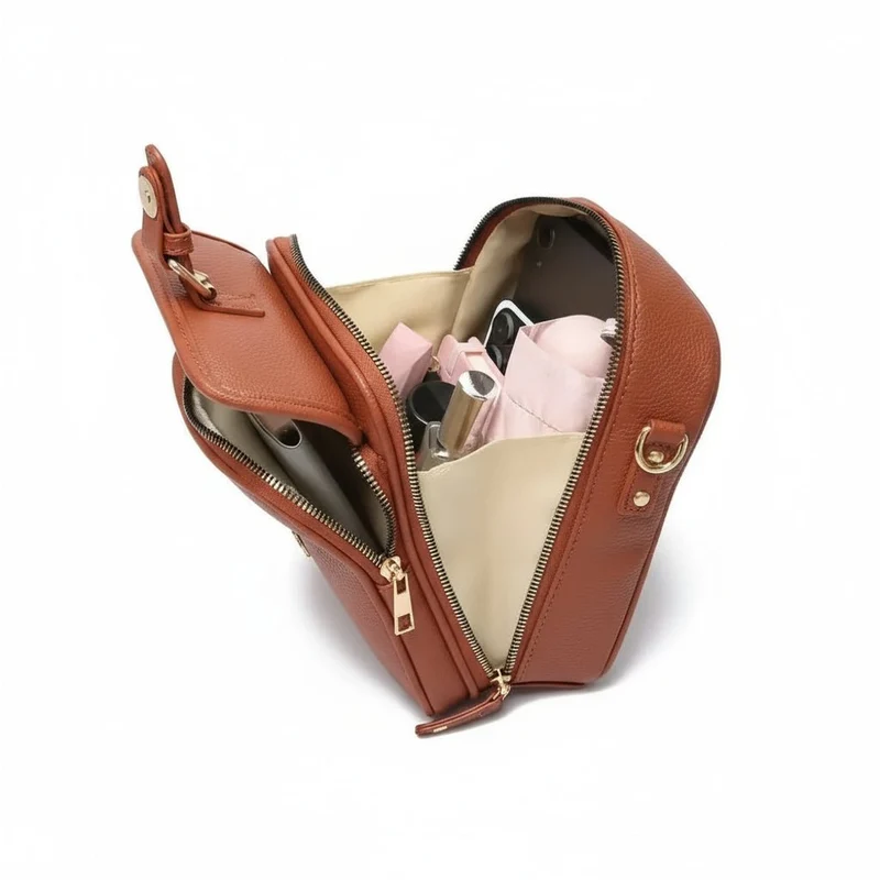 Sac Anti-Vol Compact | Fermetures Sécurisées et Design Épuré