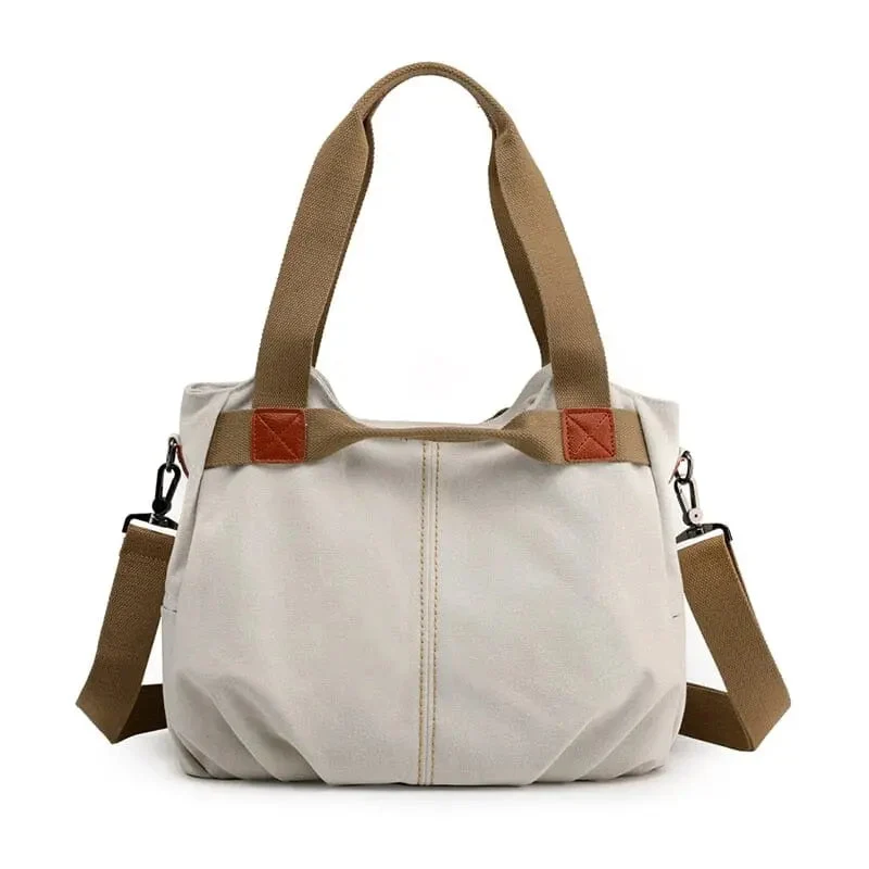 Sac à Main Voyage Vintage | Toile Canvas Pratique