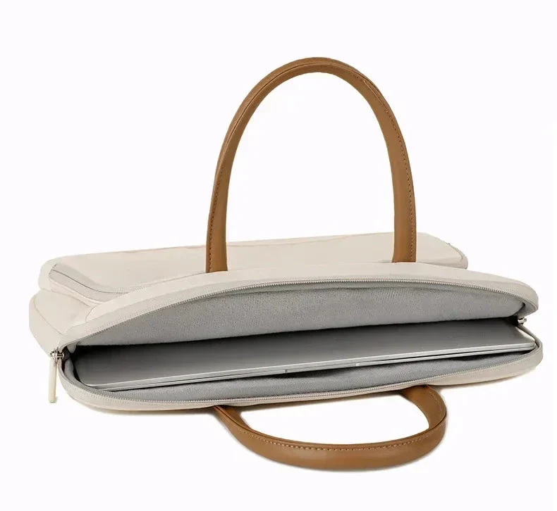 Sac à Main Ordinateur Femme | Multi-Compartiments Polyester