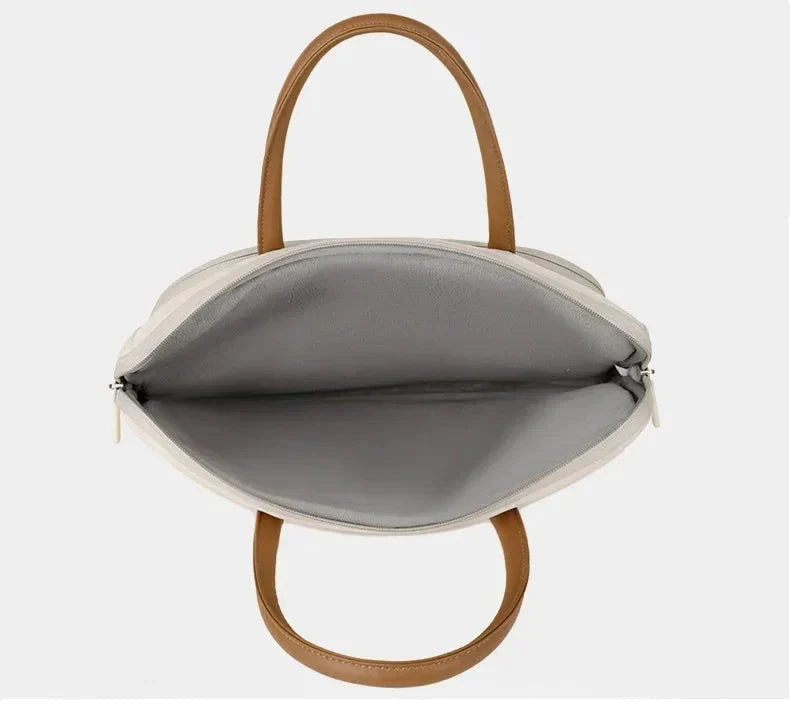Sac à Main Ordinateur Femme | Multi-Compartiments Polyester