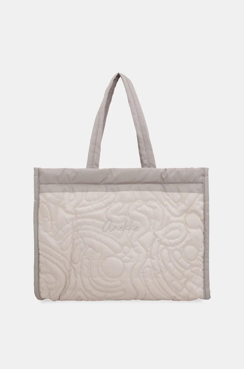 Sac de plage matelassé blanc