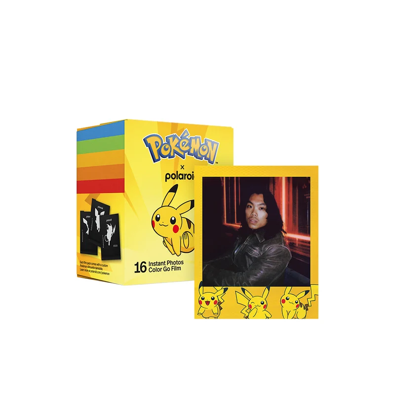Film Instantané Go Couleur Édition Pokemon Pikachu (16 Poses)