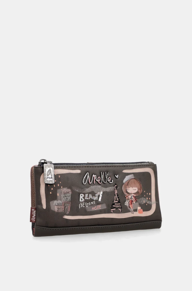 Portefeuille souple RFID grand Mademoiselle