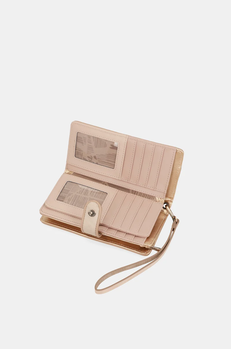 Portefeuille RFID grand format nude Studio