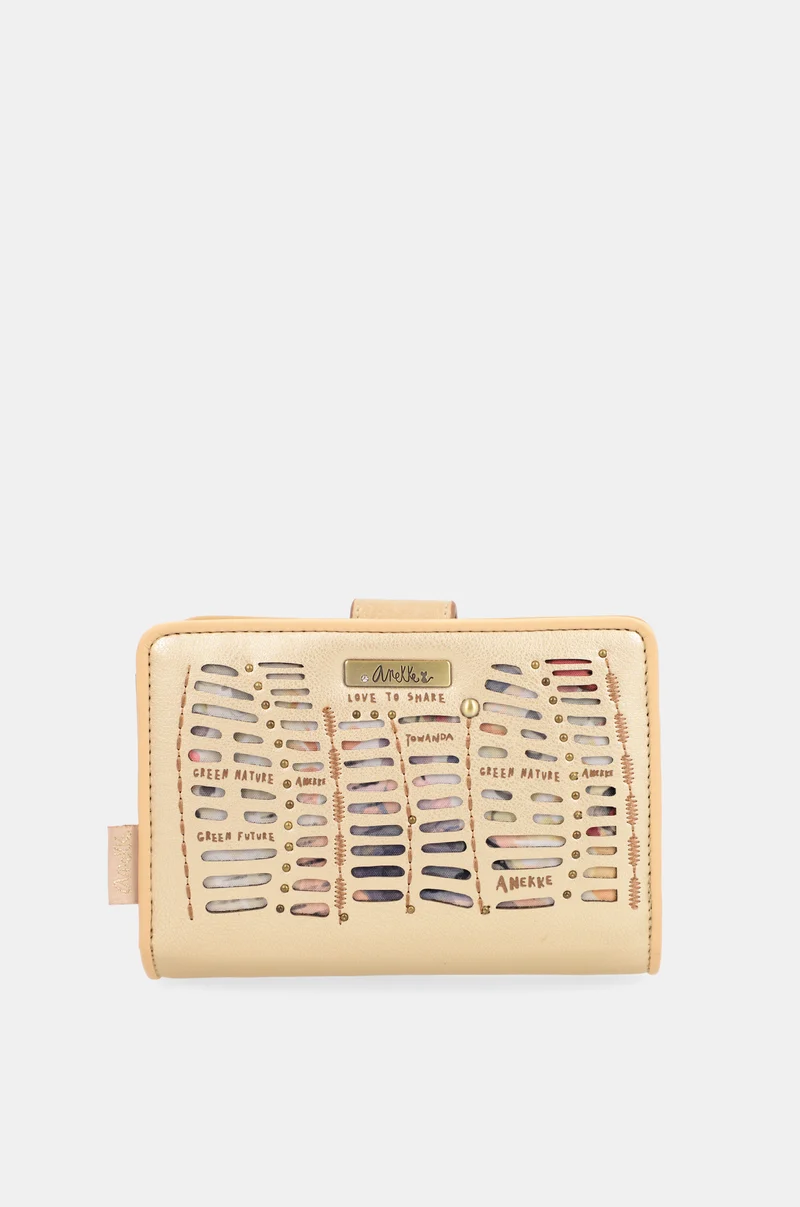 Nature Pachamama Gold Medium RFID portefeuille