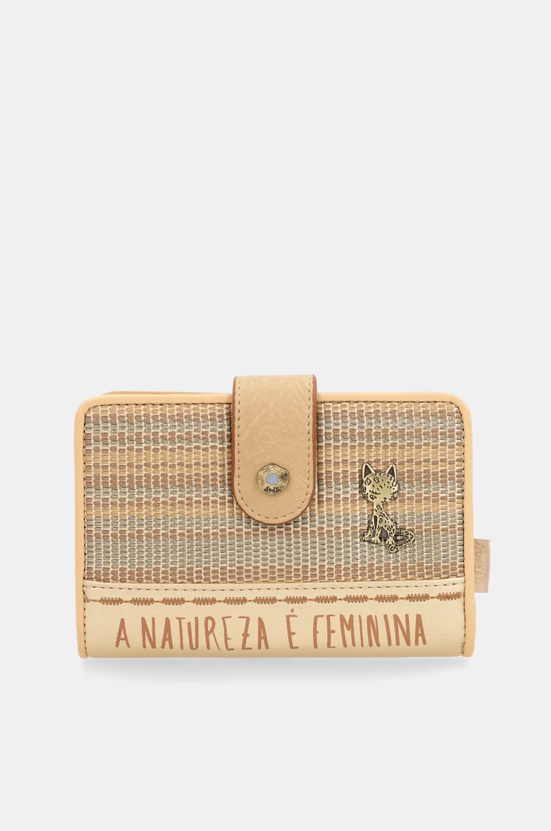 Nature Pachamama Gold Medium RFID portefeuille