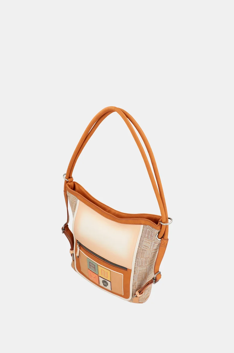 Magic Souls Convertible Crossbody Bag en un sac à dos de Magic Souls