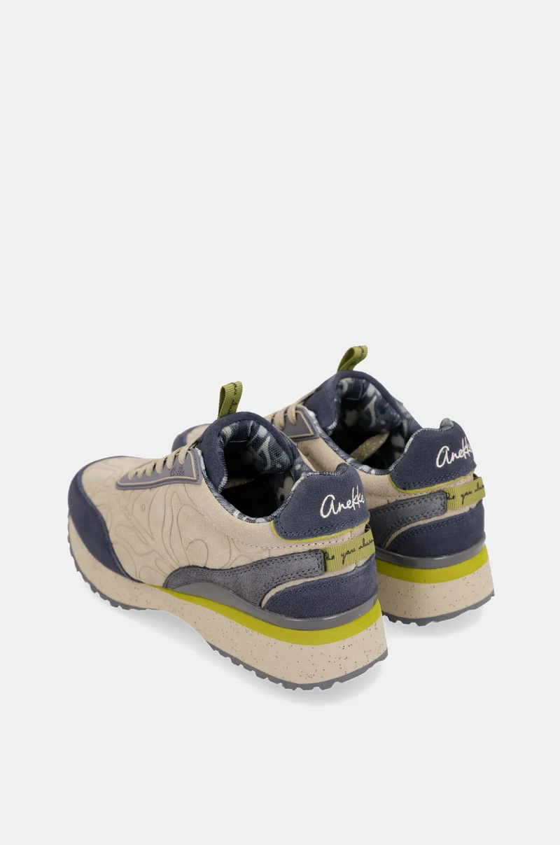 Chaussures de sport bleues Anekke