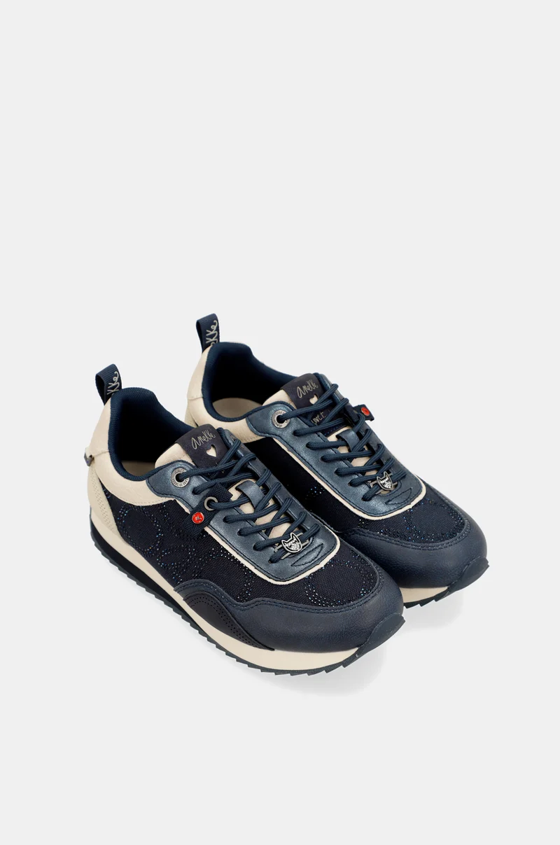 Baskets Hollywood, bleu marine