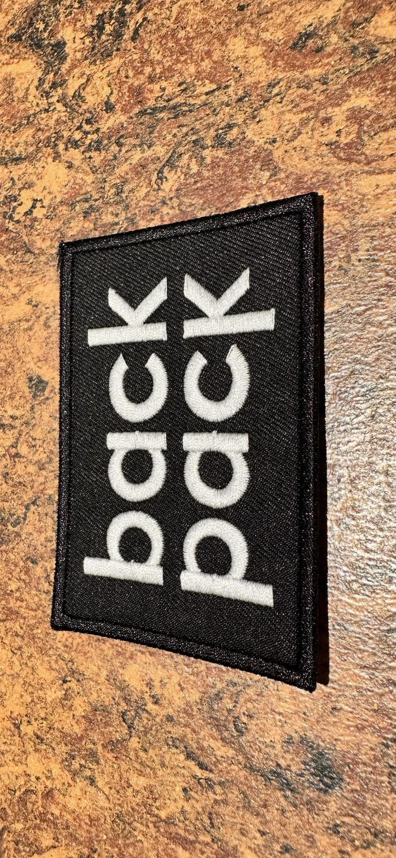 Patch backpack