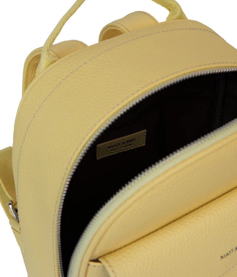 HARLEM Petit sac à dos végétalien - Pureté