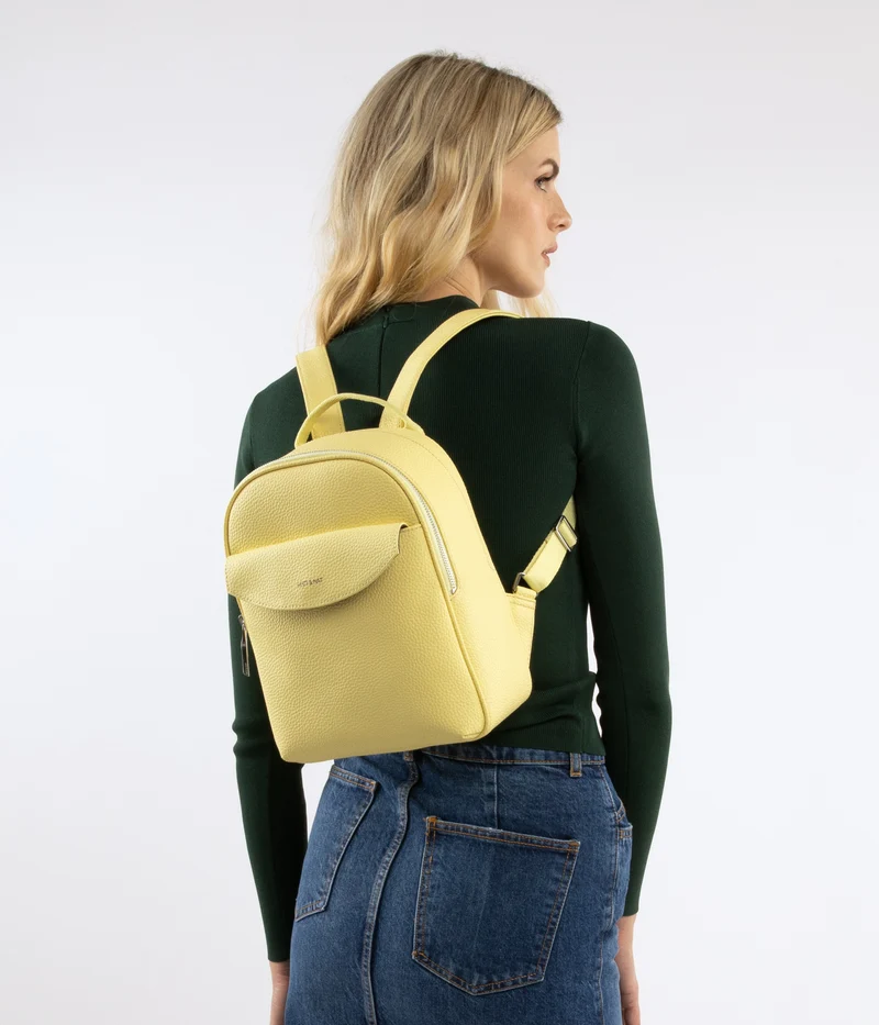 HARLEM Petit sac à dos végétalien - Pureté