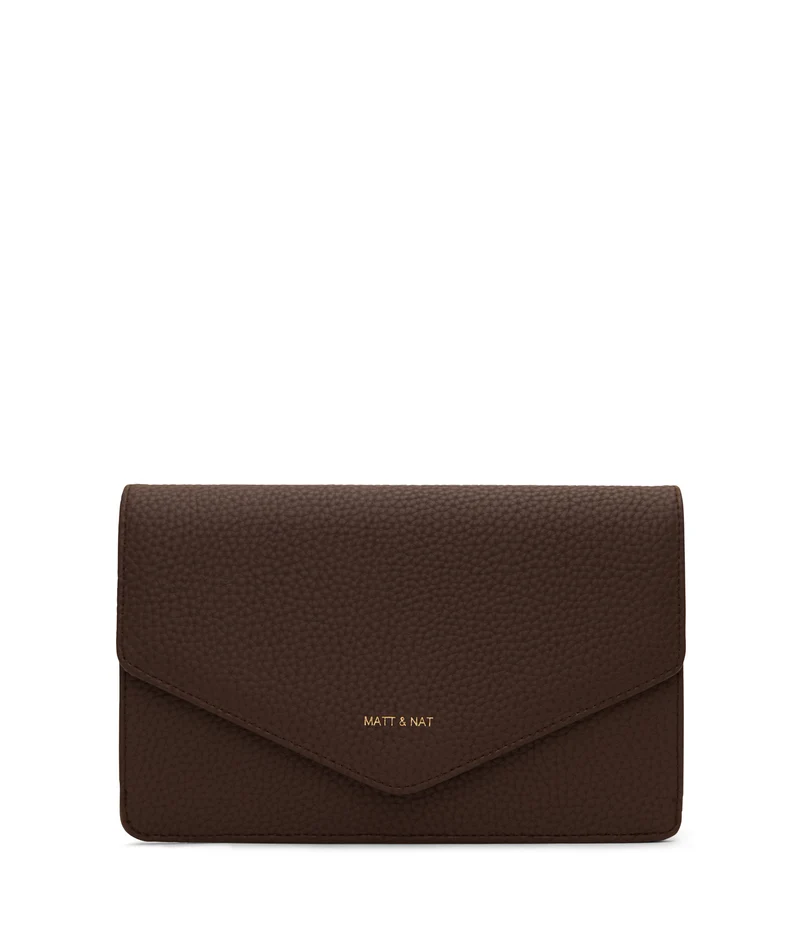 CLOE Portefeuille à bracelet végétalien - Pureté