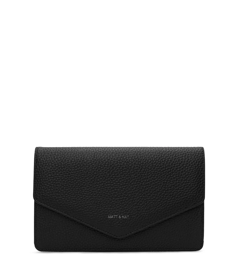 CLOE Portefeuille à bracelet végétalien - Pureté