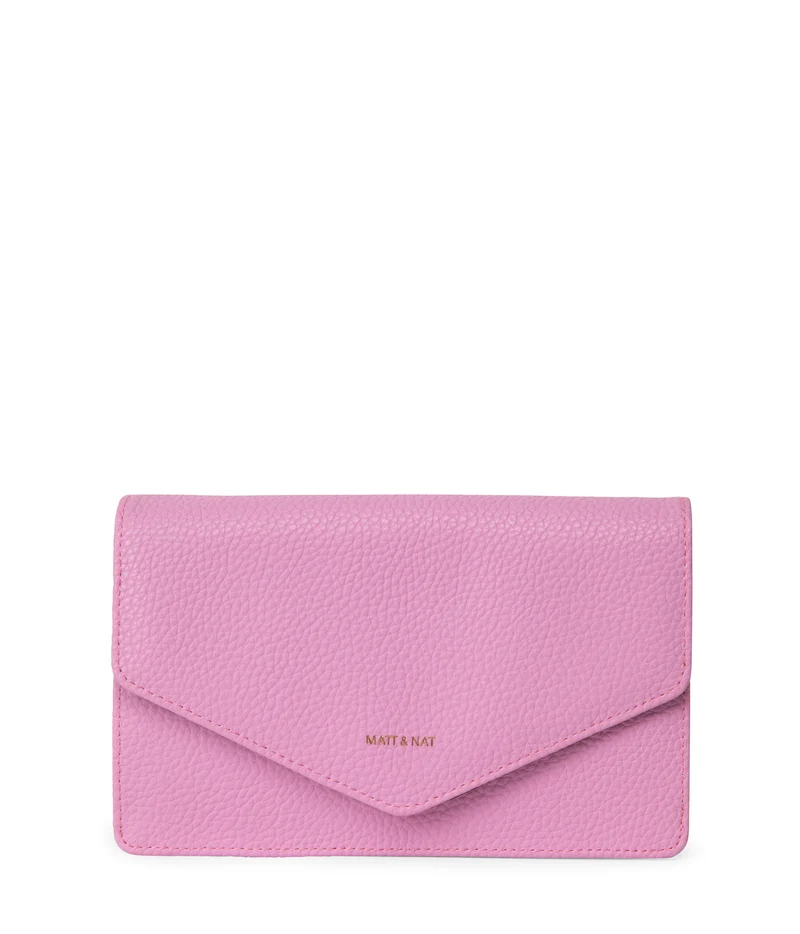 CLOE Portefeuille à bracelet végétalien - Pureté