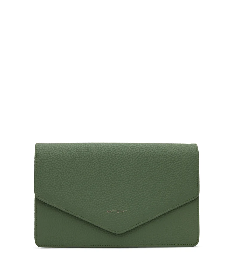 CLOE Portefeuille à bracelet végétalien - Pureté