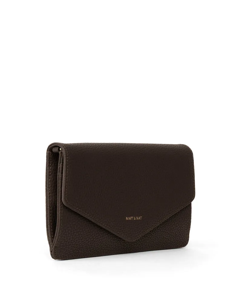 CLOE Portefeuille à bracelet végétalien - Pureté