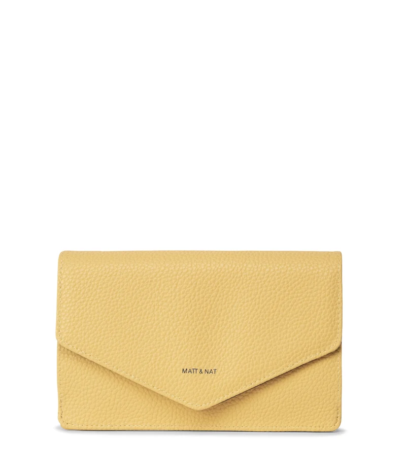 CLOE Portefeuille à bracelet végétalien - Pureté